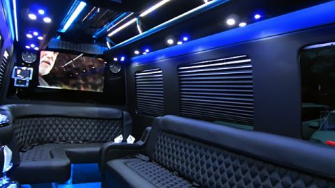 Van interior