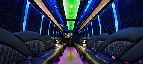 Party bus stunning interiors